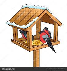 Nová krmítka v naší zahradě